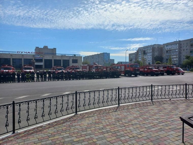 Fire brigade protests as Russian troops abduct fire chief in Enerhodar