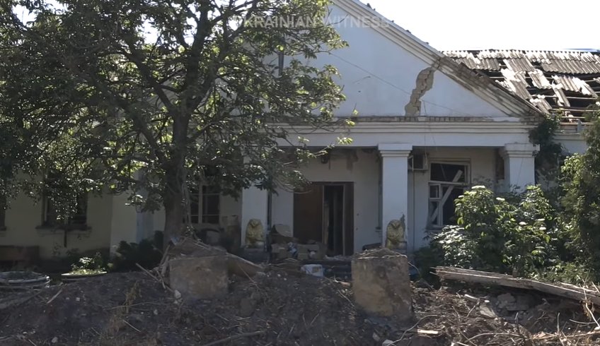 Russians Turn Donbas into Ashes