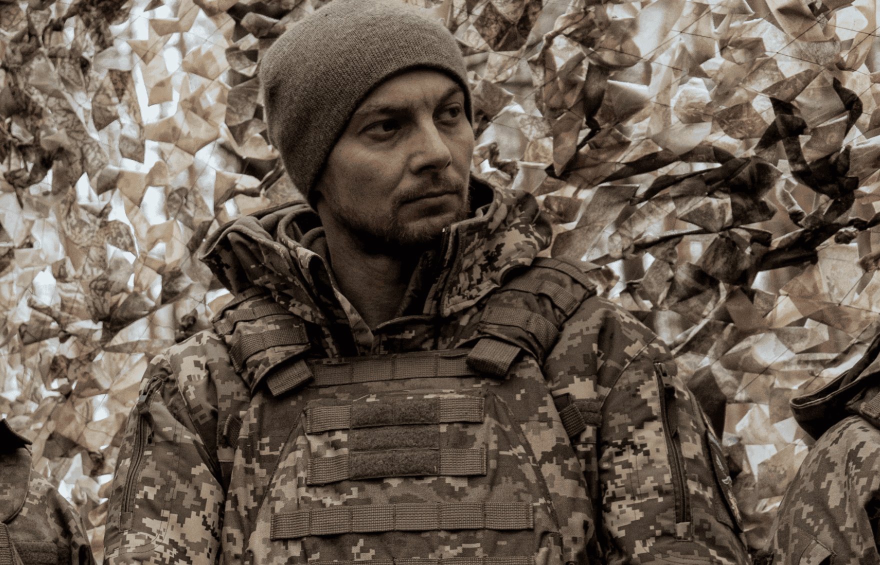 Soldier’s Month at Lyman Front with Shrapnel Wounds
