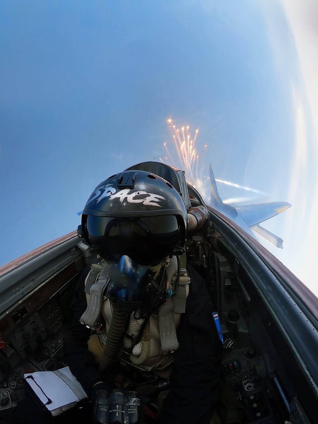 The moment a Ukrainian MiG-29 drops GBU-62 bombs