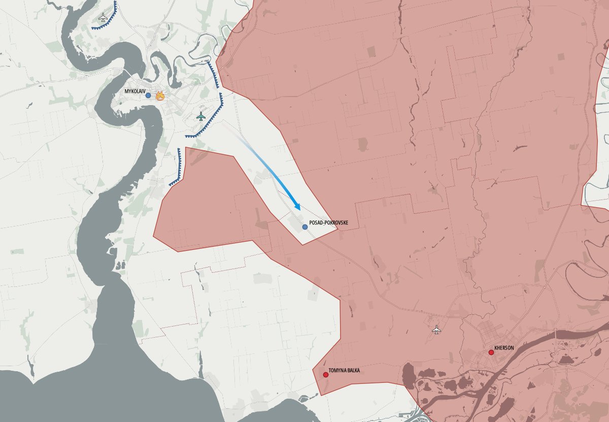 Ukrainian 28th Mechanized Brigade and Allied Units Liberate Posad-Pokrovske