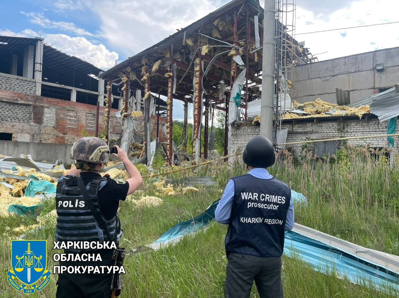 Consequences of shelling in Kharkiv with D-30 ammunition