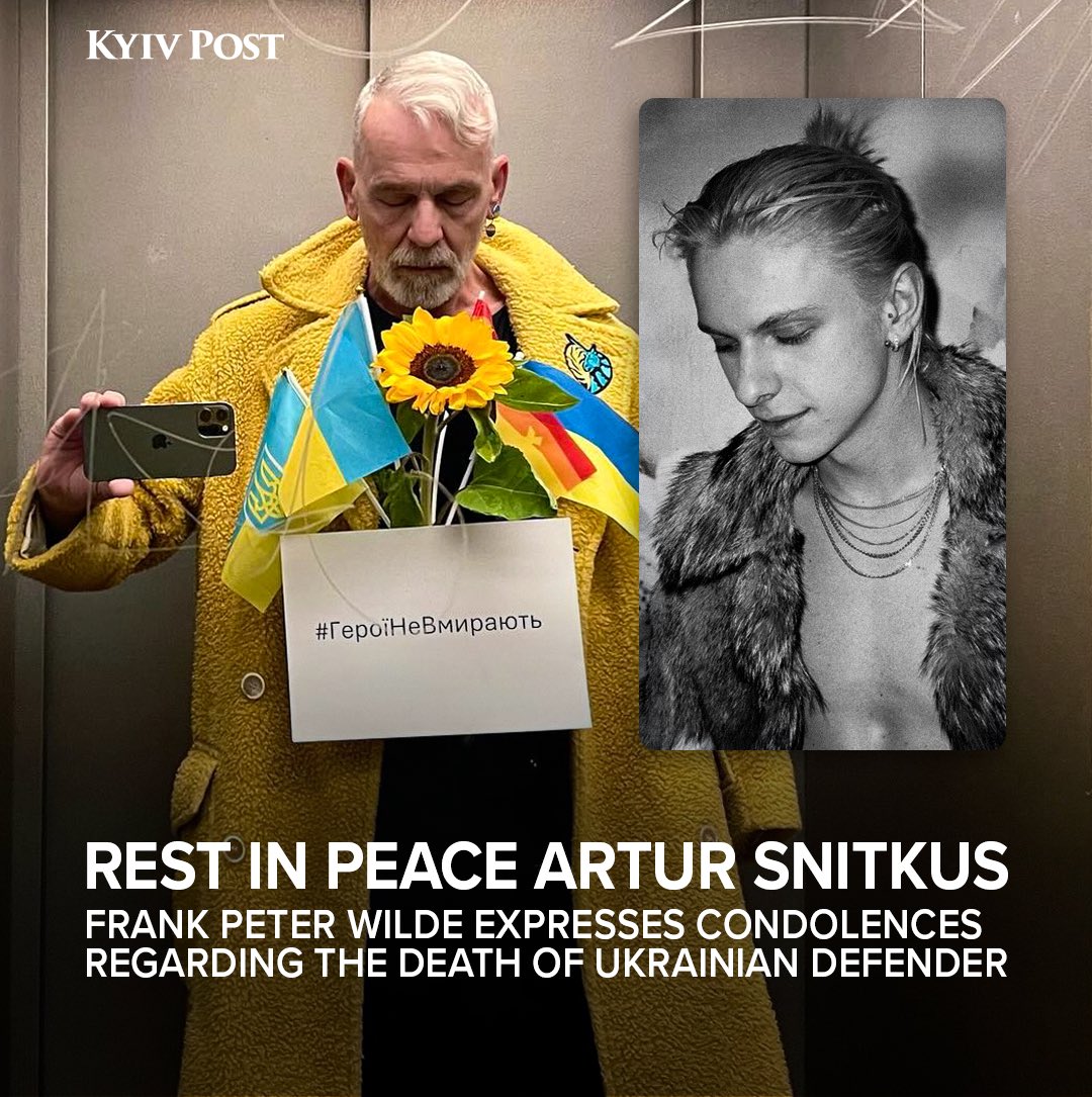 Berlin designer mourns death of Ukrainian electronic artist Artur Snitkus