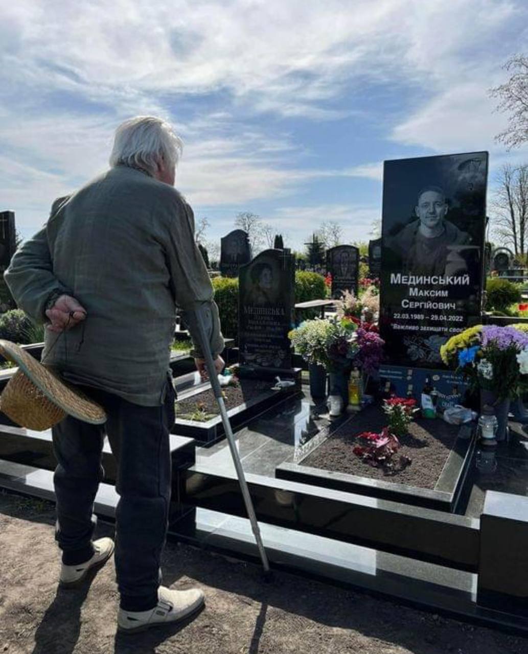 Grandfather mourns grandson killed by Russia, echoing WWII tragedy