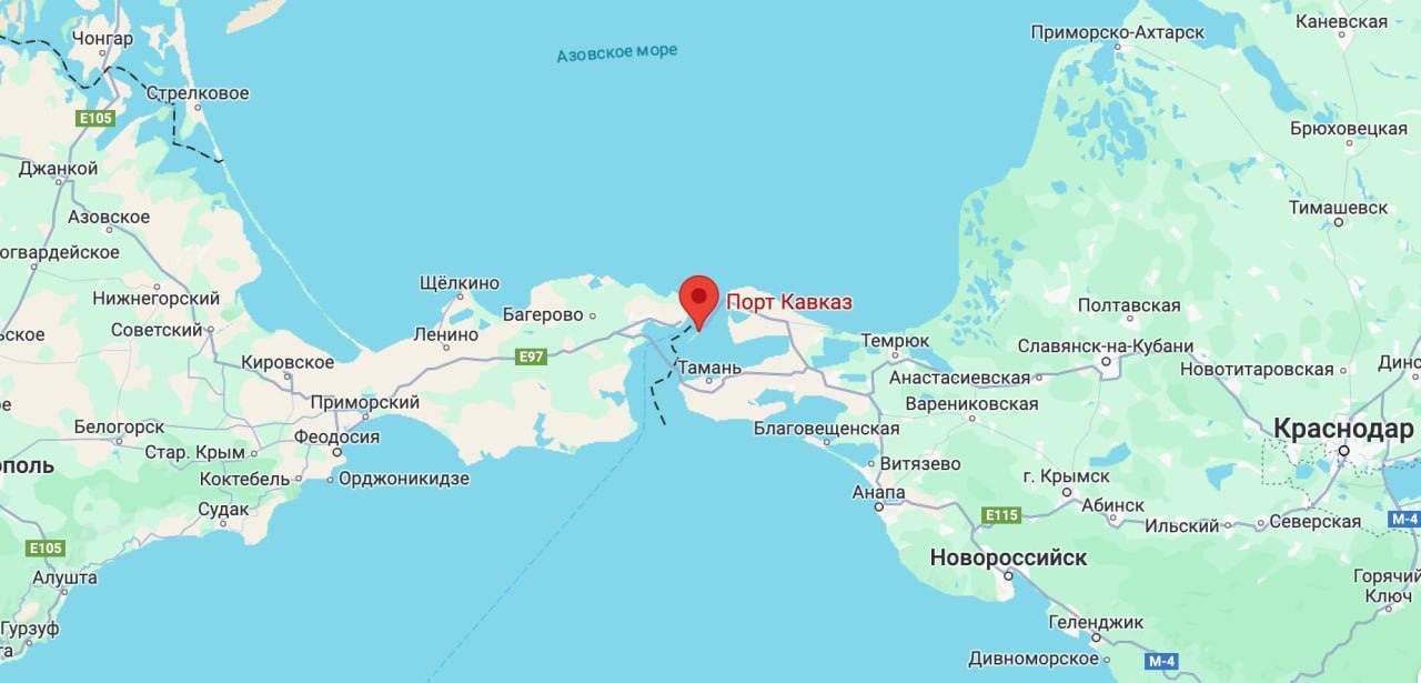 Russia claims drone attack on ferry in Kerch Strait port