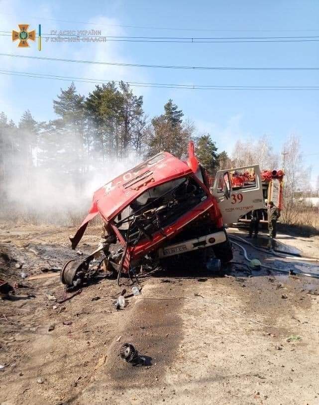 Ukrainian rescuers injured by explosive device on March 19