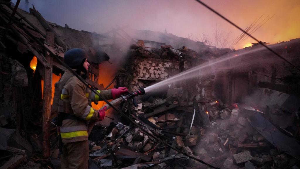 Massive Russian attack on Ukraine’s power grid