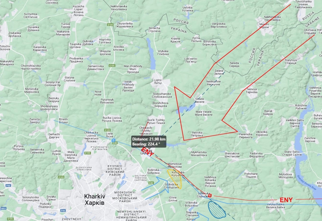 Invasion fails: Stuck 22km from border, losing ground after 50 days.