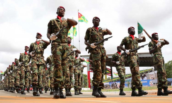 Ukrainian forces captured Togolese citizens