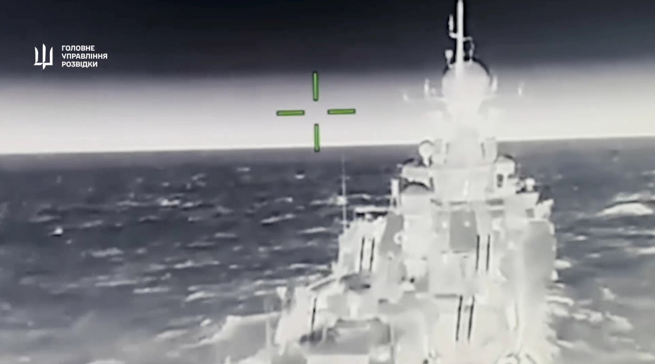Ukraine strikes Russian ship in Azov Sea