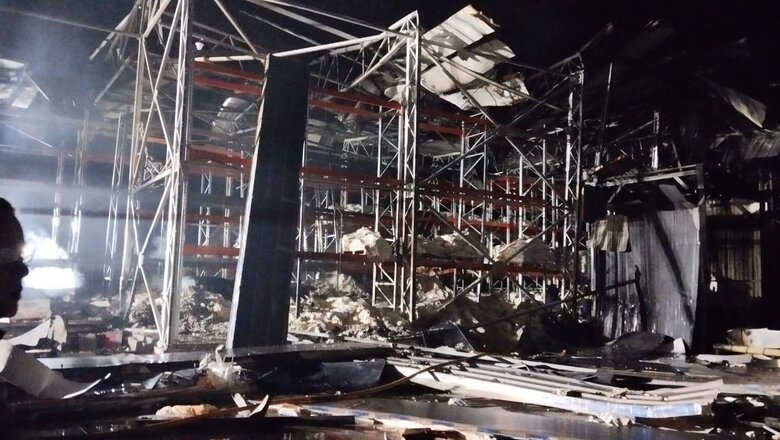 Aftermath of Massive Drone Strike on Poltava