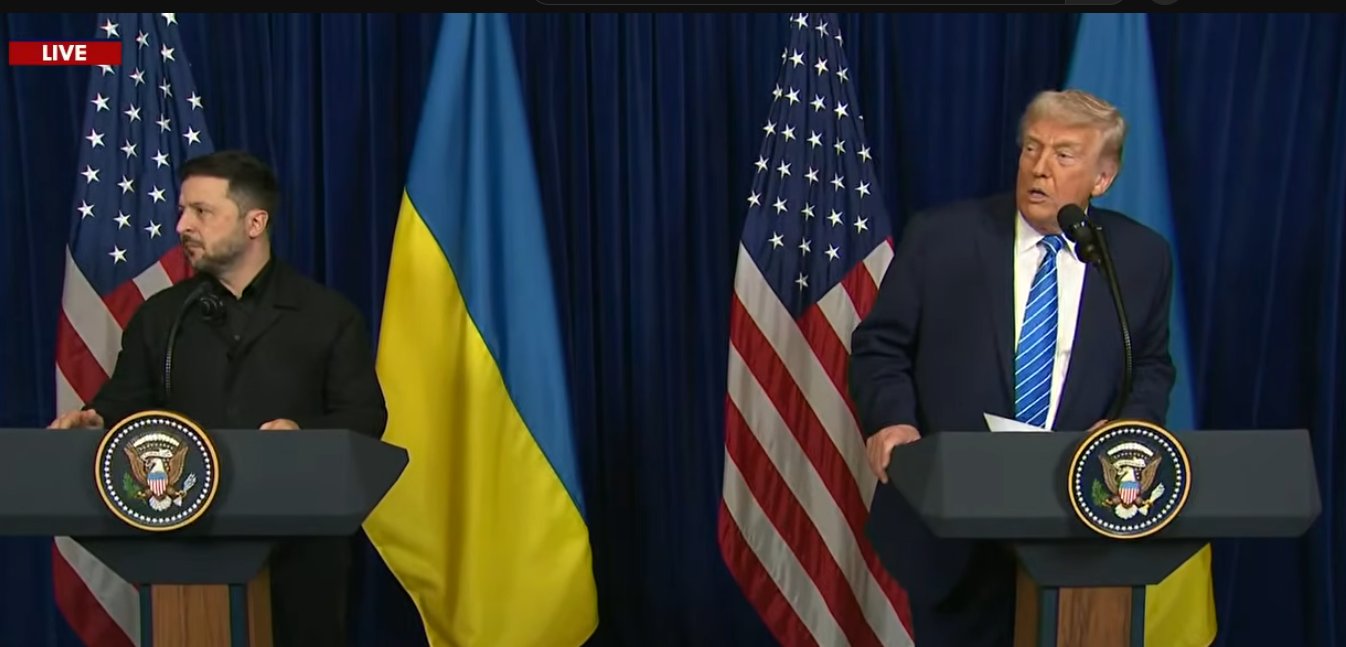 Trump and Zelenskyy Hold Press Conference, Talks Deemed Successful
