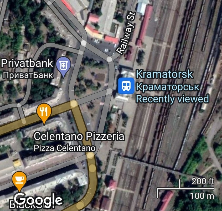 Tochka-U accuracy suggests intentional hit on civilian station