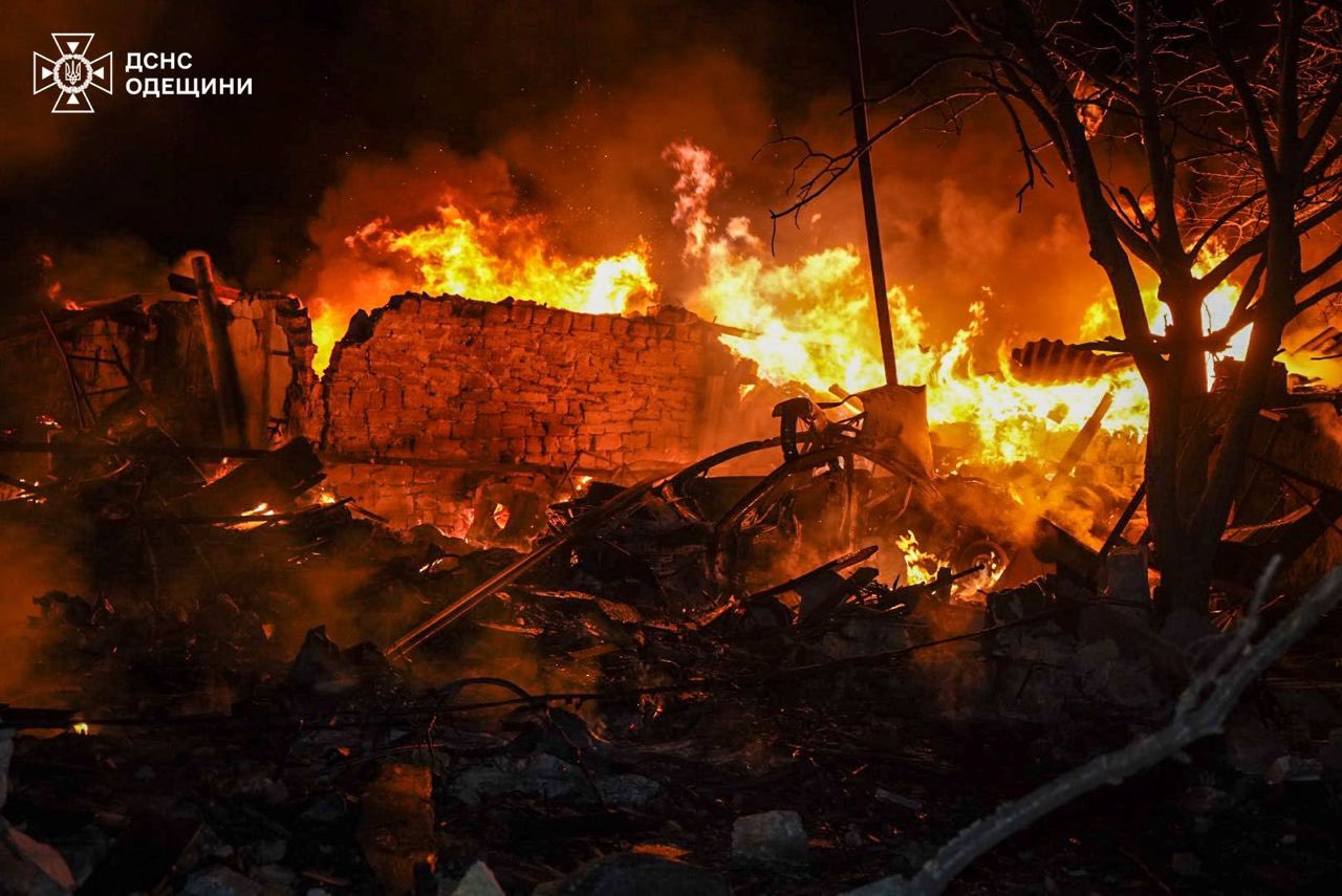 Russian attack on Odesa region injures one, damages houses