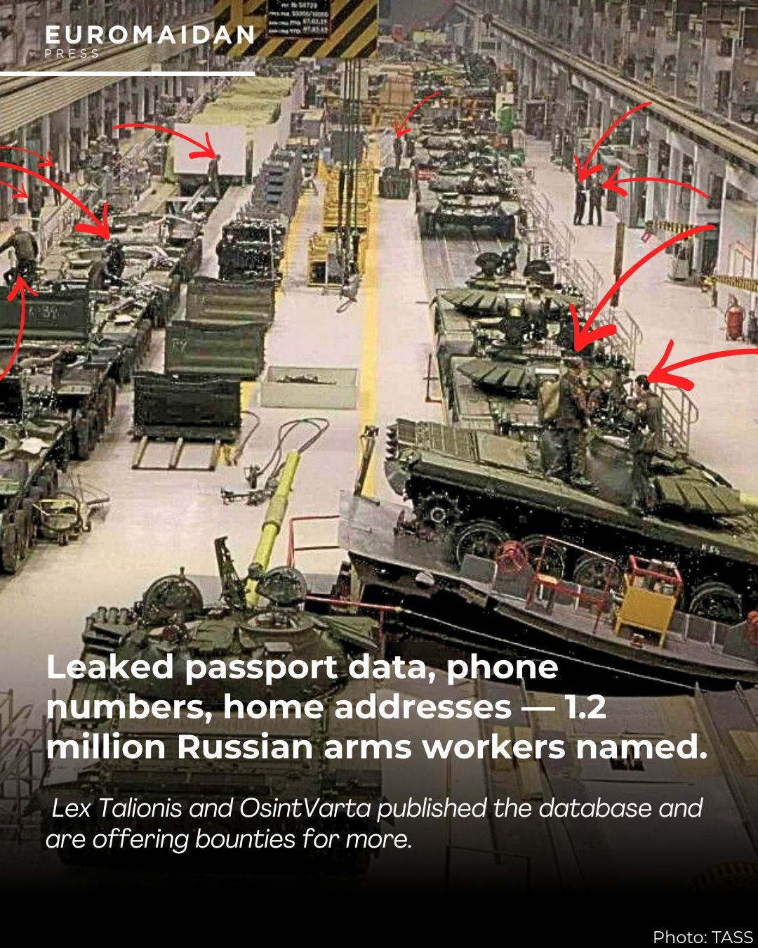 Interactive map exposes Russian defense factories