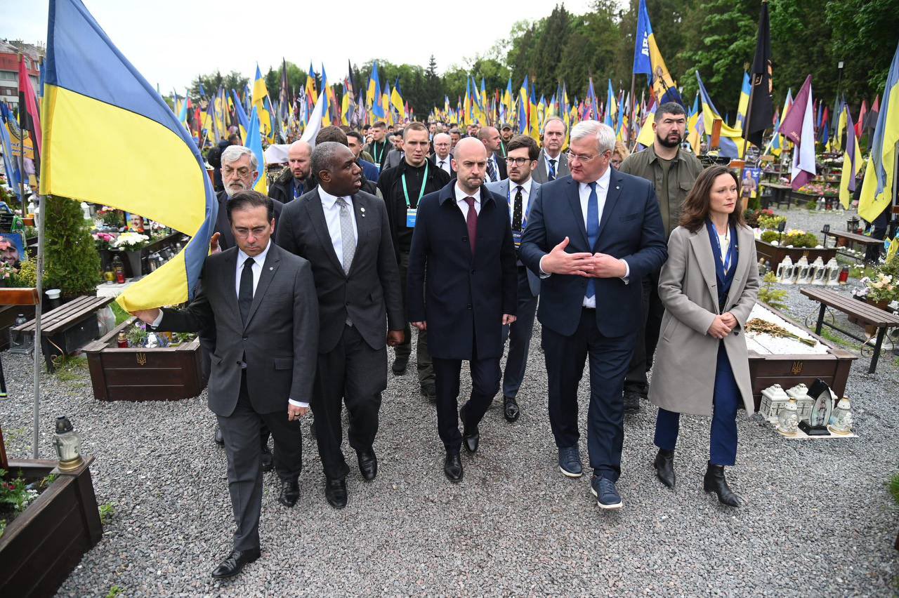 Ministres UE en Ukraine pour l’Europe Day
