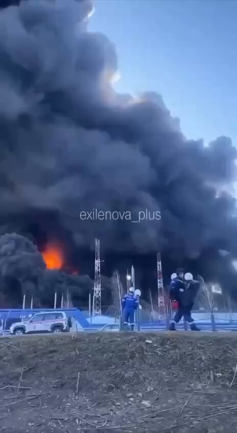 Drone Debris Causes Fire and Airport Closures in Perm, Russia