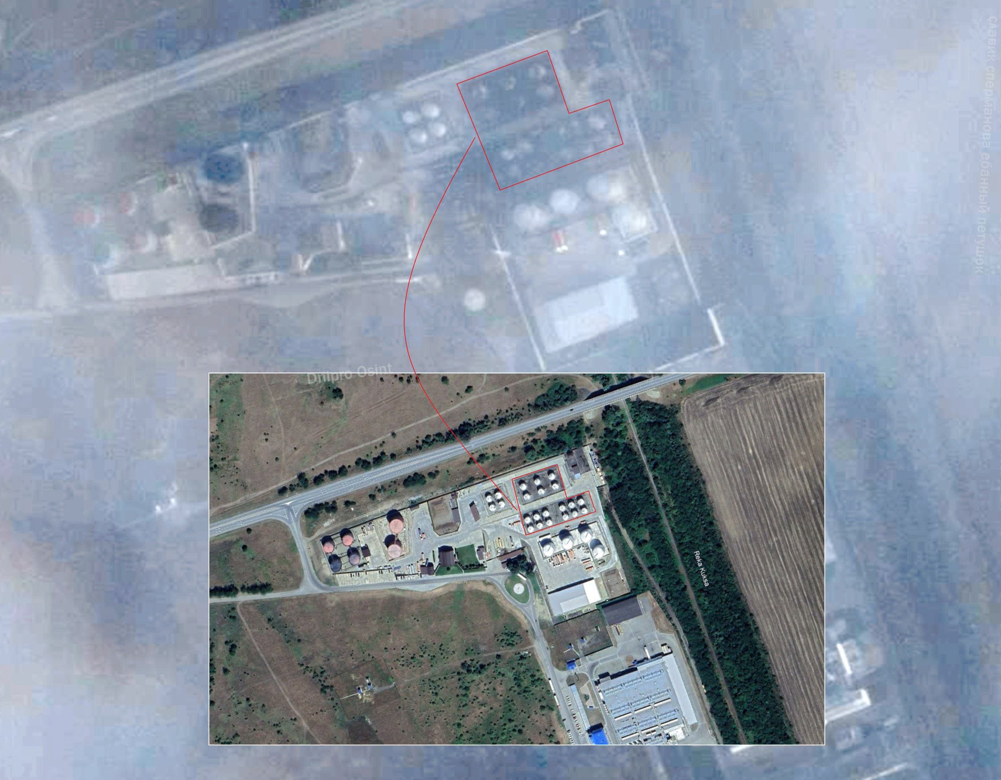 Results of the attack on Labinsk oil depot