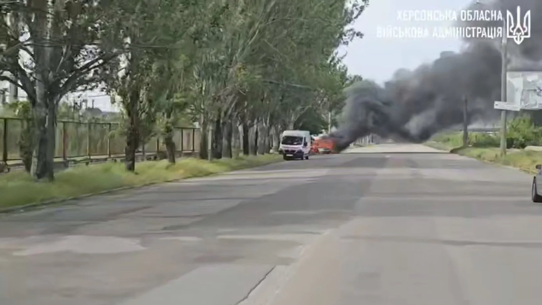 Russian forces attack Kherson region