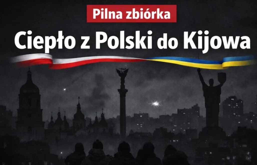 Polish fundraiser “Heat from Poland for Kyiv” to supply generators and power stations