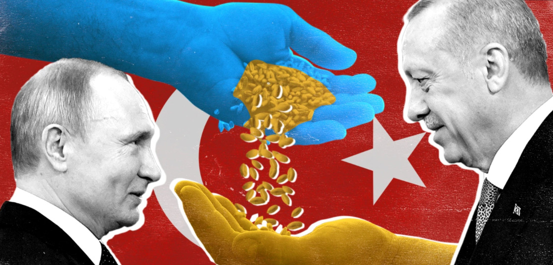 Russia ships stolen Ukrainian grain to Turkey