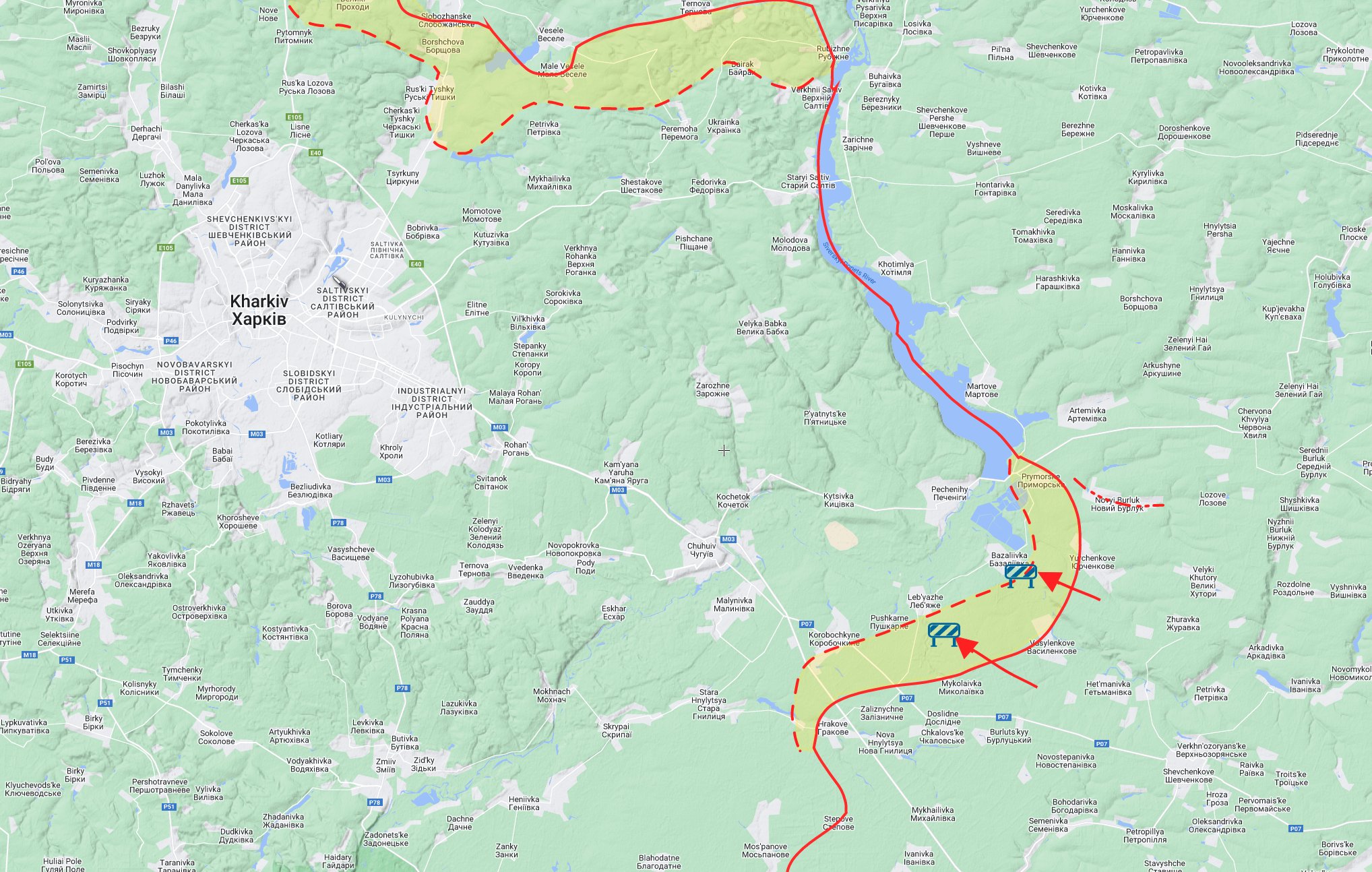 Russian offensive fails near Kharkiv