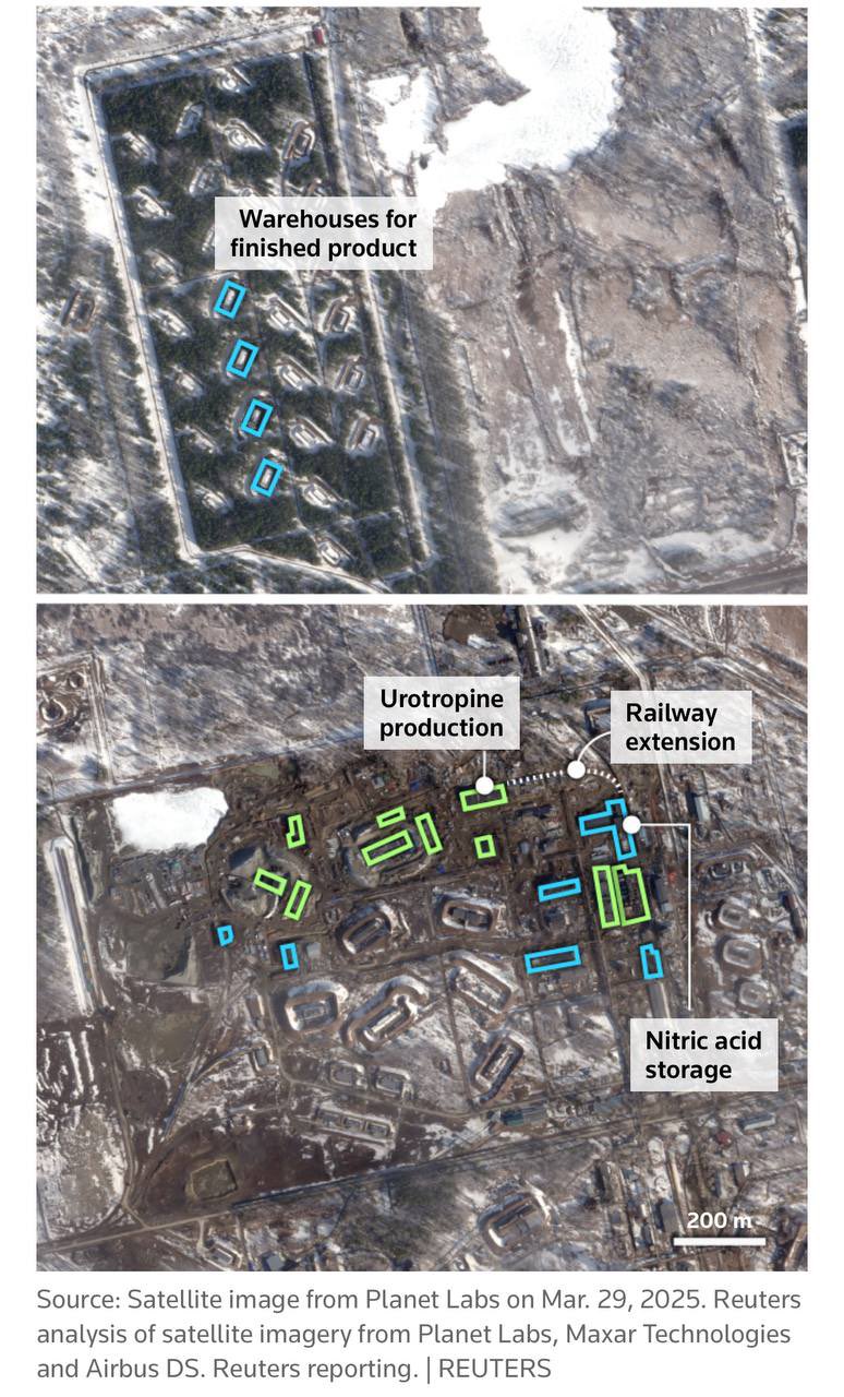 Russia expands explosives plant in Siberia