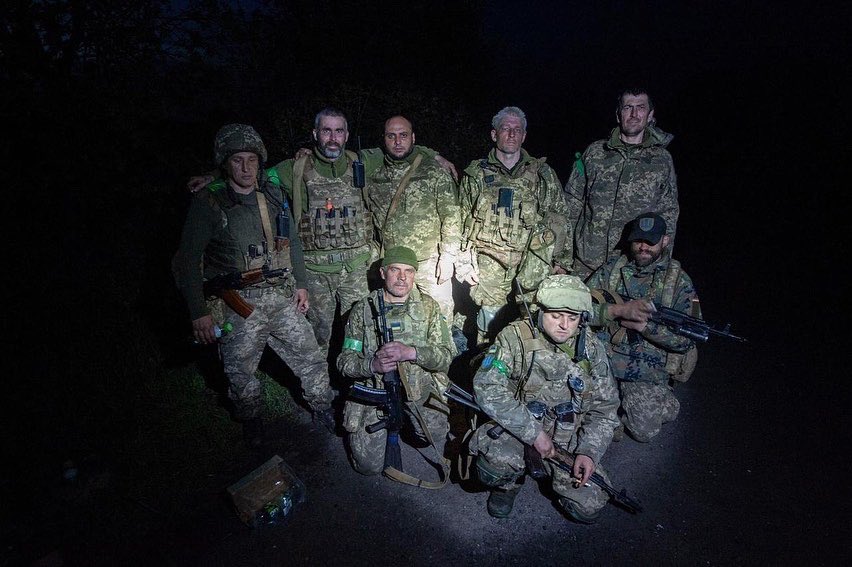 Kholodny Yar residents in night shots – important for #93_ОМБр