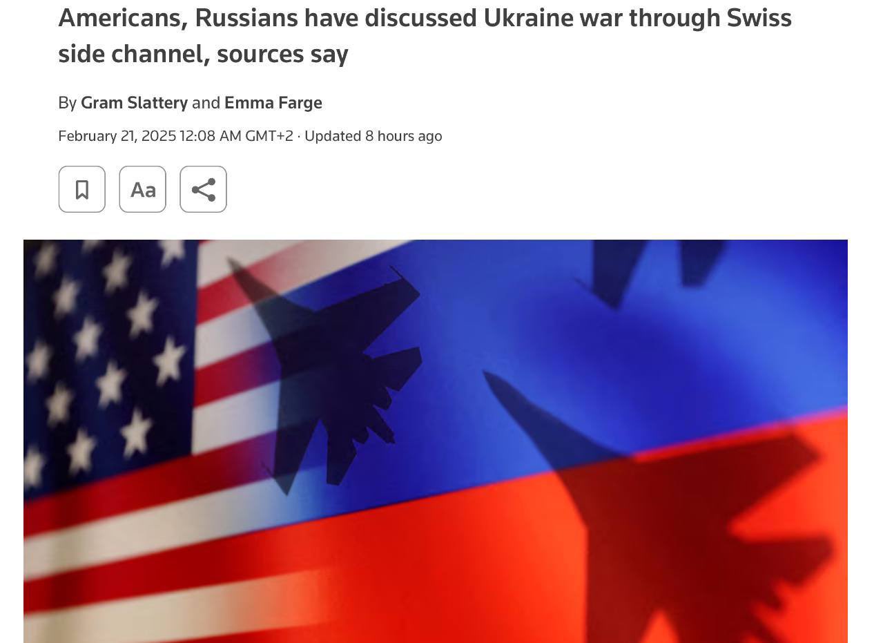 US and Russian diplomats held secret talks on Ukraine war in Switzerland