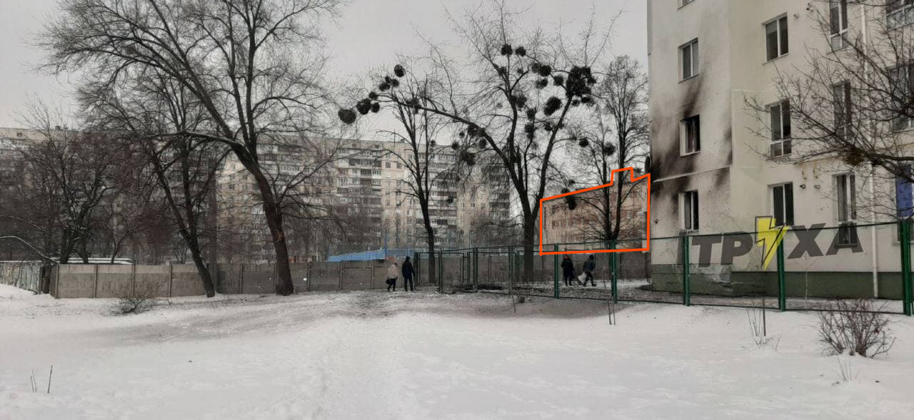 Photos of damage after Kharkiv bombing
