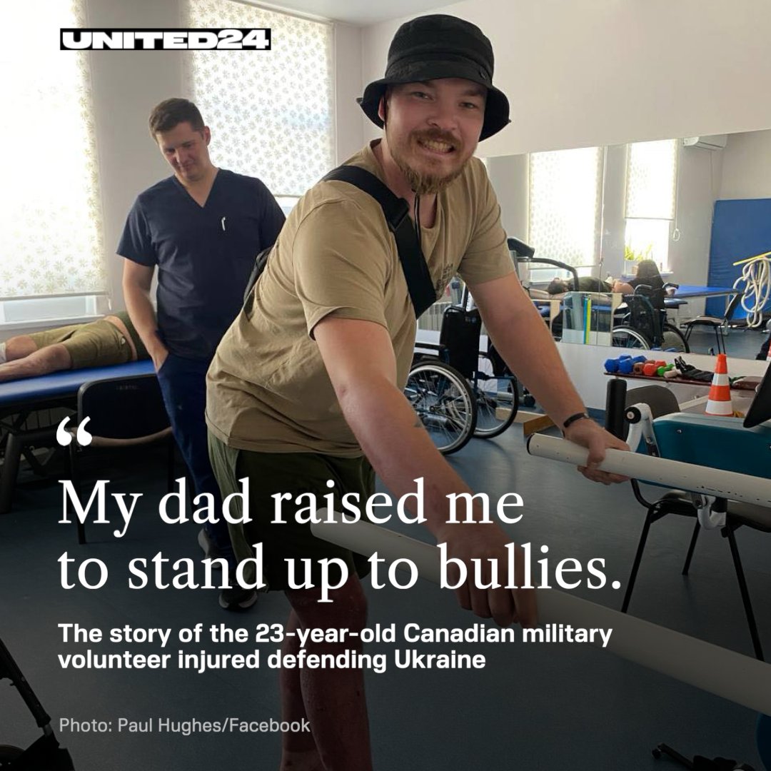 Mac Hughes, Ukrainian Defender, and His Dad’s Support for Ukraine
