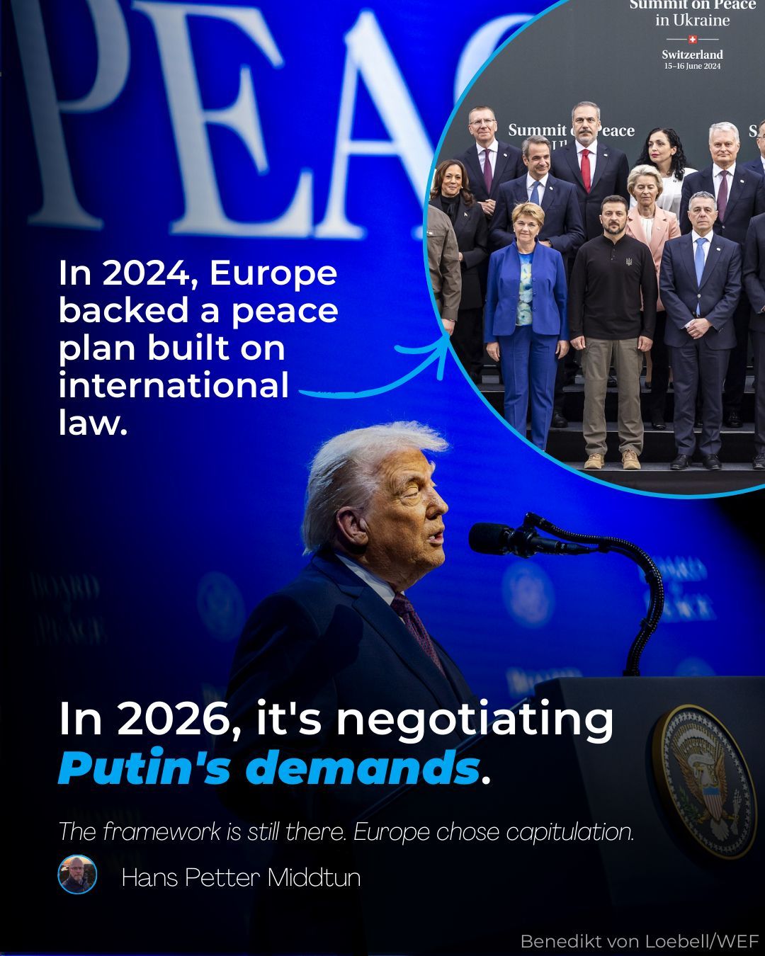 Europe abandonne le cadre de paix pour Trump