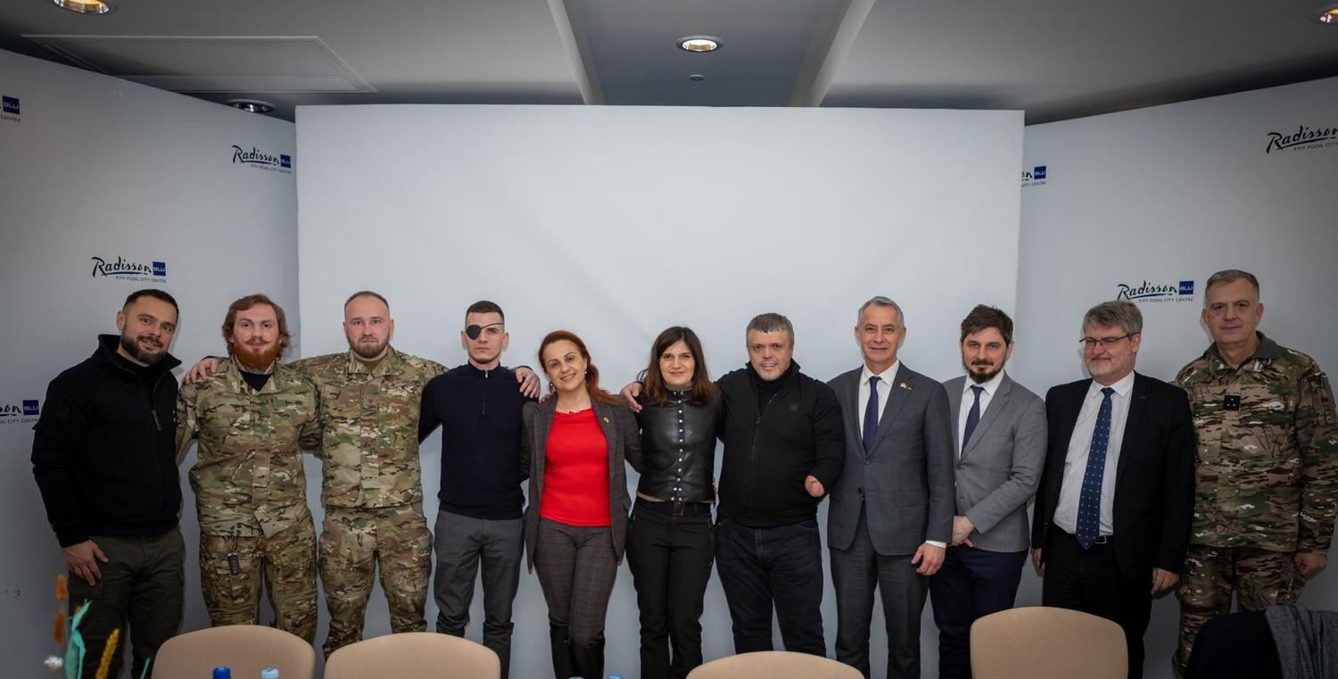 Meeting with veterans in Kyiv and Memorandum of Understanding