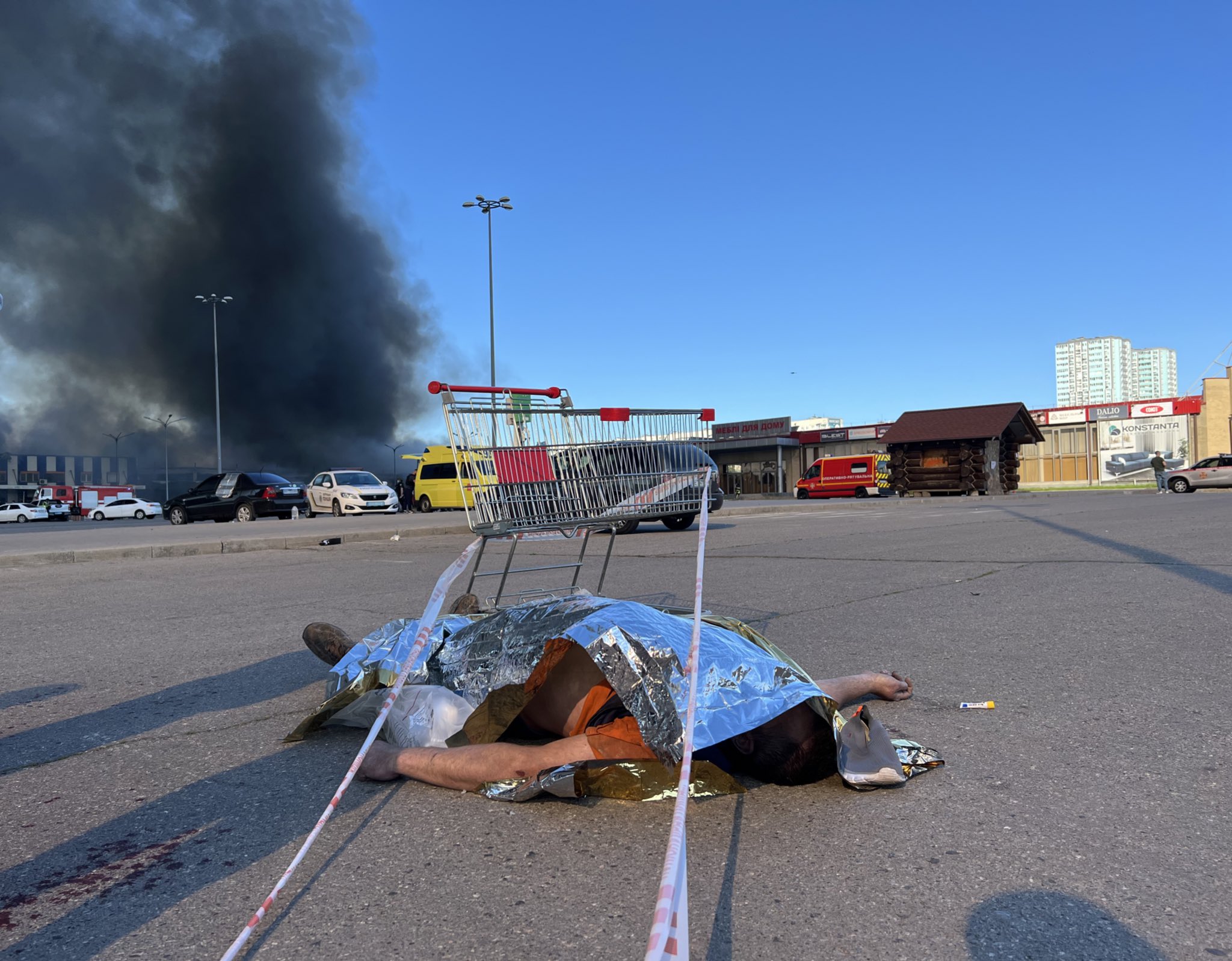 Kharkiv Epicenter Shopping Center Attack: Over 100 feared trapped, casualties rising