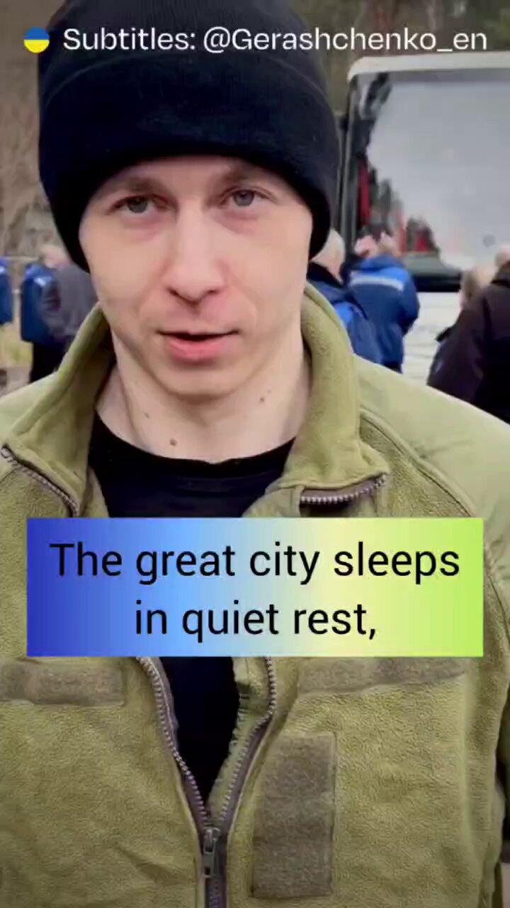 Ukrainian POW Returns, Recites Mariupol Poems Memorized in Captivity