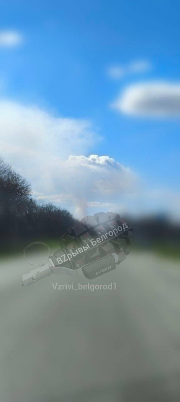 Powerful explosion rocks near Lugovka, Belgorod region