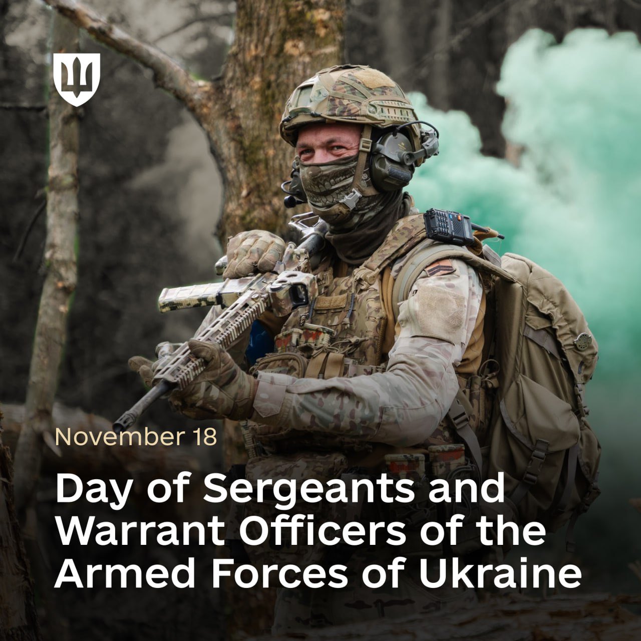 Honoring all Ukrainian Army sergeants and warrant officers