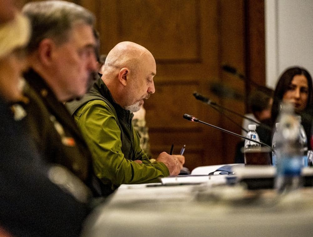 Meeting in Ramstein with Ukraine Defense Minister