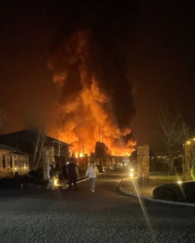 Russian drone attack hits Dnipro restaurant