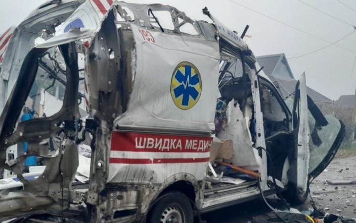 Russia attacks ambulance in Kherson region