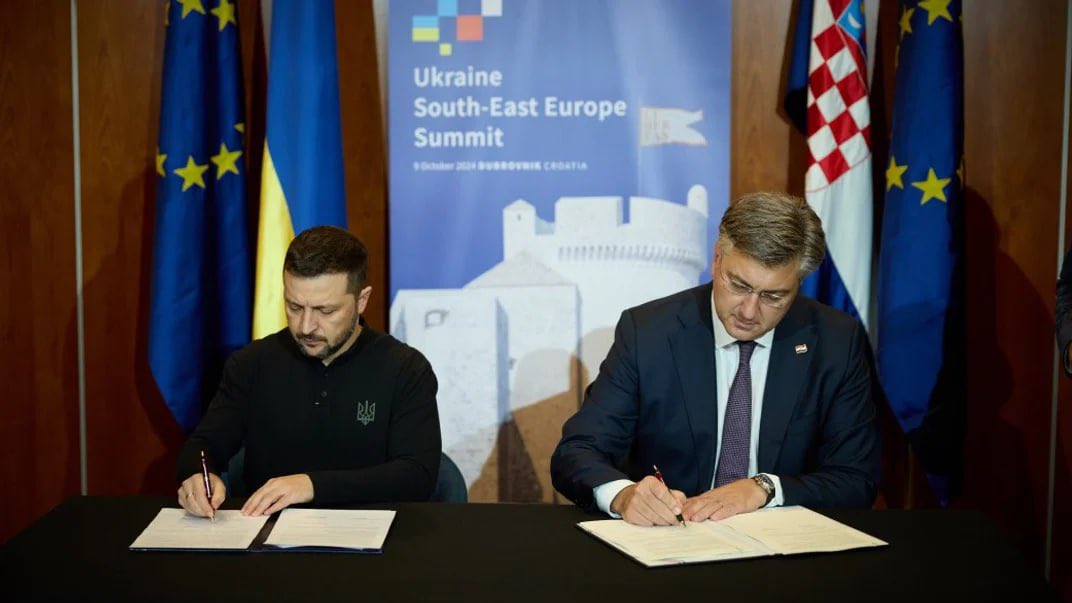 Ukraine and Croatia sign defense industry cooperation agreement