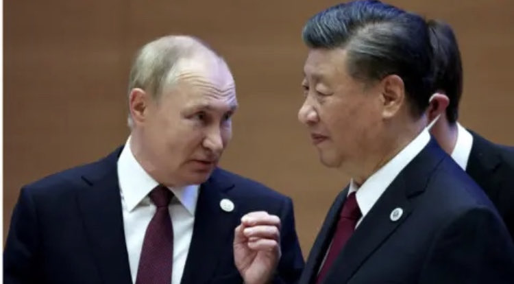 China at war with Europe via support for Russia