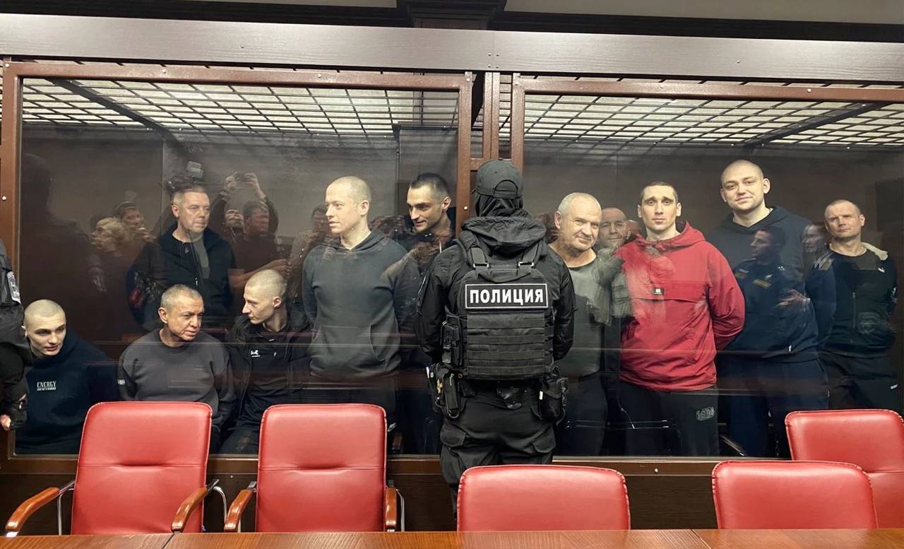 Russia Sentences 24 Azov Fighters to Long Prison Terms
