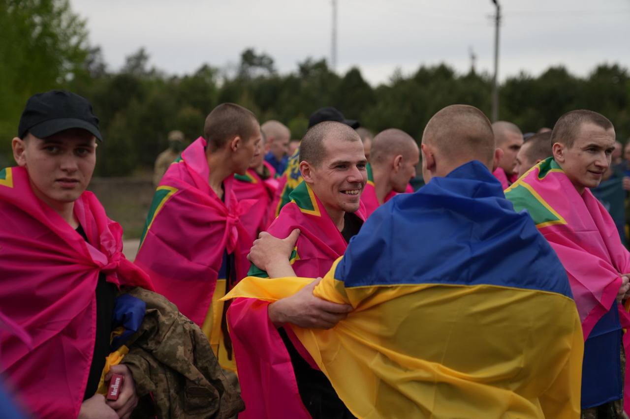 40 Interior Ministry soldiers freed from Russian captivity