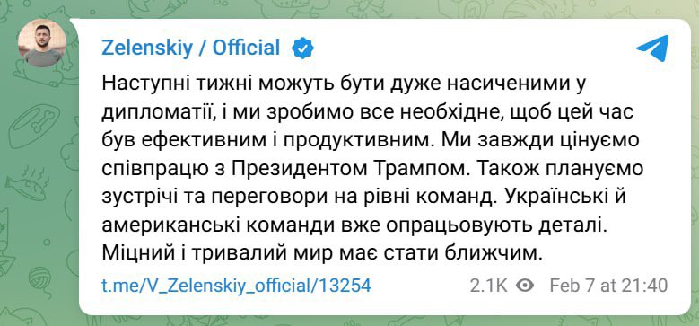 Zelensky and Trump: meetings and negotiations underway