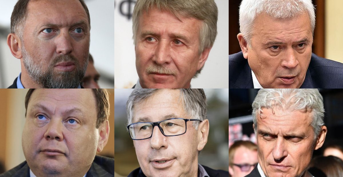 Six Russian oligarchs condemn Putin