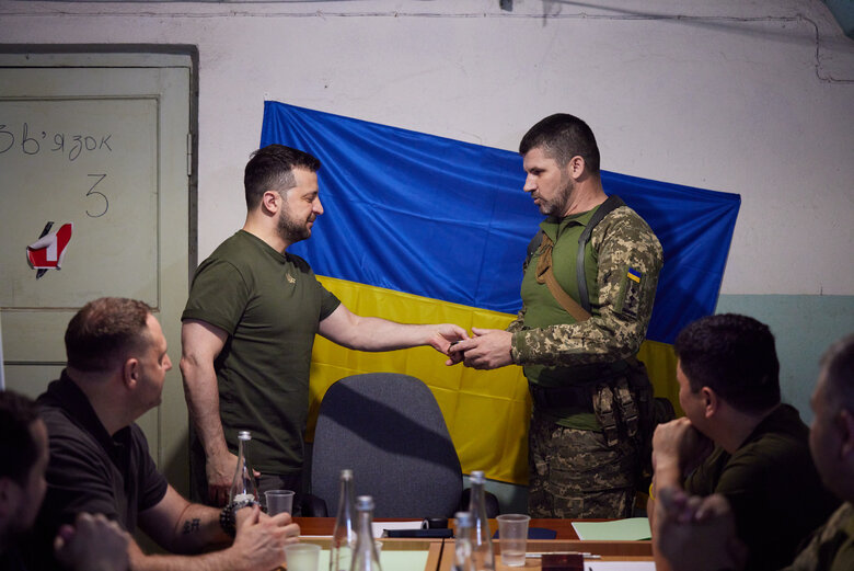 Zelensky visits Mykolaiv Oblast on working trip