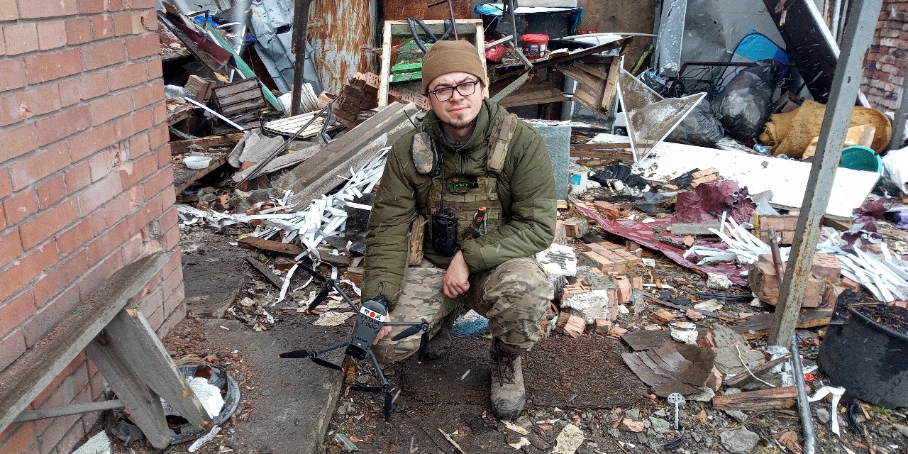 Sergeant on drone overload on the frontline