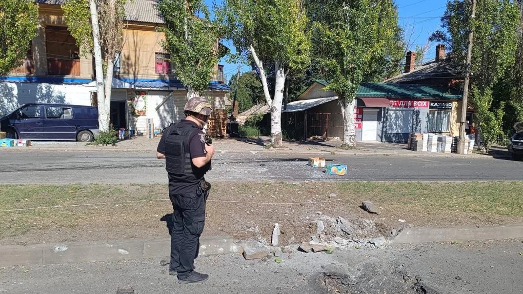 Russian strikes on Kostyantynivka kill 3, injure 3