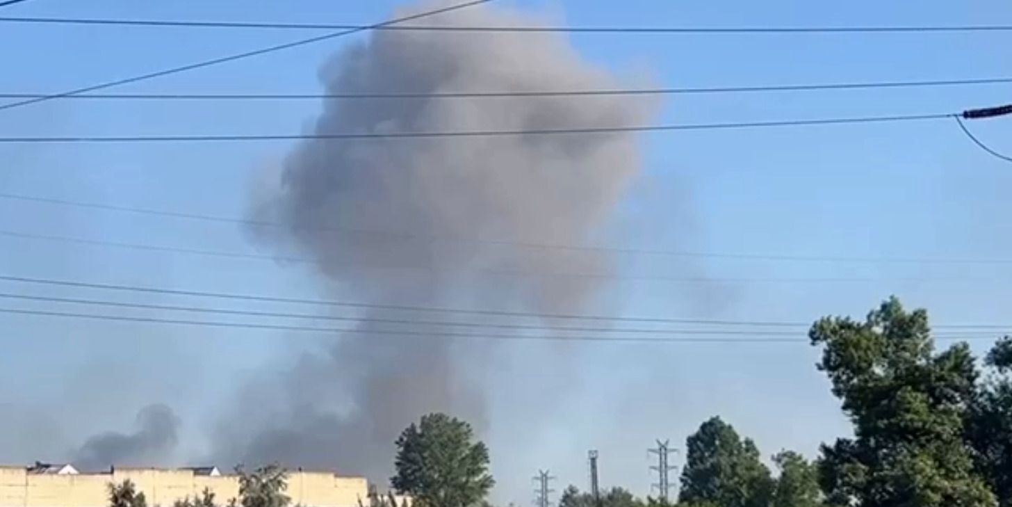 Russian Media: Detonation at Destroyed Saltpeter Warehouse Suggests Fake